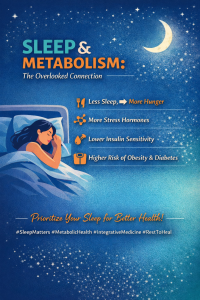 The Role of Sleep in Hormone Regulation and Metabolic Health