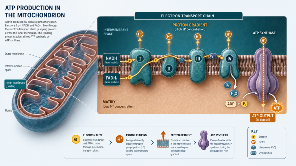 Mitochondria and ATP