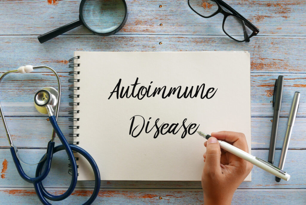 Doctor explaining autoimmune disease risks and prevention strategies